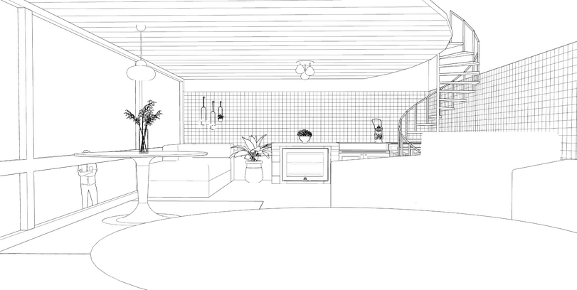 Lining from Sketchup